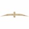 Ekena Millwork Bellingham Rough Sawn Timber Gable Bracket, Douglas Fir, 96"W x 16"H x 6"D x 6"F, 4/12 Pitch GBW096X16X0606BEL00RDF - alternate 1